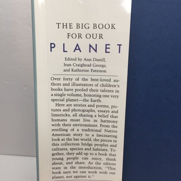 The Big Book For Our Planet Hardcover Children's Book Science Earth Animal Plant - Picture 2 of 10